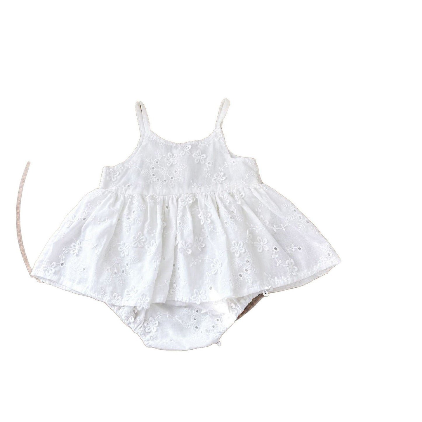 Baby Girl Summer Jumpsuit INS Style Soft Breathable Infant Outfit