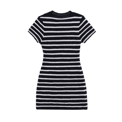 Design Sense Unique Versatile Fitted Slim Casual Dress