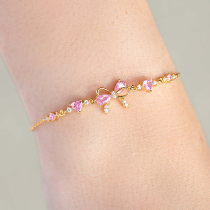 Cute Butterfly Zircon Bracelet Women INS Style Love Valentine Jewelry