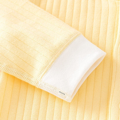Infant Class A Cotton Seamless Onesie Baby Pajamas Winter Crawling Suit