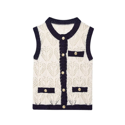 Summer New Style Women's Fashion Casual Sleeveless Knit Tank Top 6236016