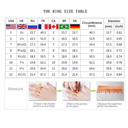Peach Heart Zircon Ring Women Love Shape Fashion Jewelry 2025