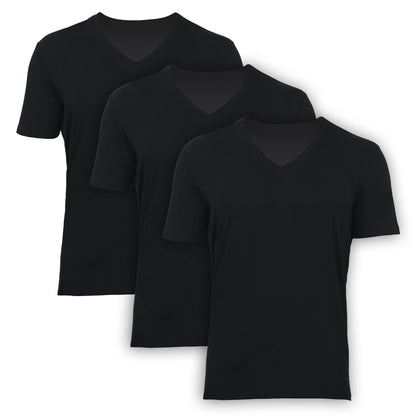 Men’s Bamboo V-Neck Undershirts 3-Pack